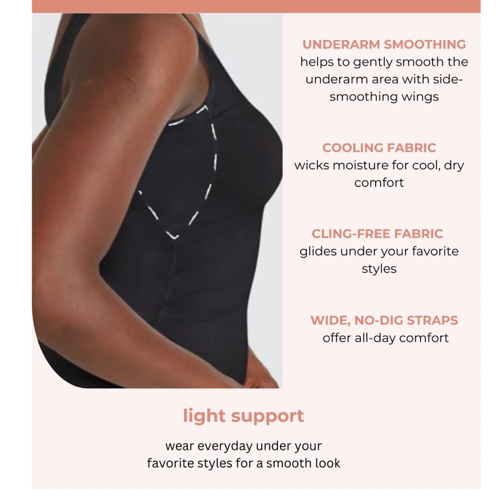 Jockey Essentials Women's Underarm Smoothing Tank Size 3XL - Picture 10 of 11